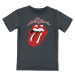 The Rolling Stones Amplified Collection - Kids - Vintage Tongue detské tricko charcoal