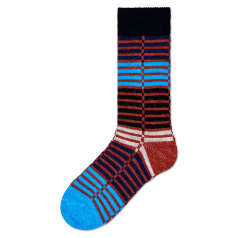Dámské barevné (modré) ponožky Happy Socks Ellinor // kolekce Hysteria
