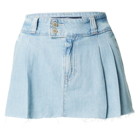 Sukně 'APAC DENIM LR MICRO PLEATED MINI' Hollister