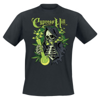 Cypress Hill Skull Bong Tričko černá