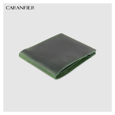 Unisex kožená peněženka kvalitní pouzdro na karty CARANFLER