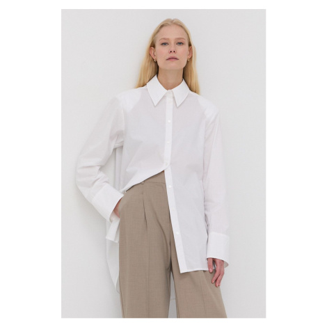 Košile Herskind Mr Shirt dámské, bílá barva, relaxed, s klasickým límcem Birgitte Herskind