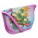 Krásná folklorní kabelka ručně malovaná kůže handmade taška