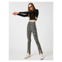 Koton High Waist Slim Fit Pants