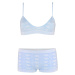 Olga Fitness souprava spodní prádlo 5645 světle modrá