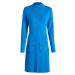 Bonprix BODYFLIRT pletené šaty s kapsami Barva: Modrá, Mezinárodní