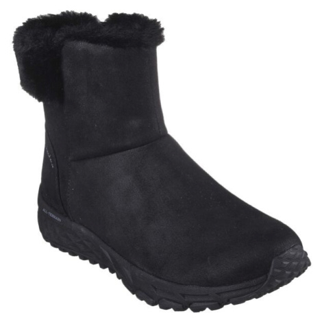Skechers ESCAPE PLAN - COZY COLLAB Dámská zimní obuv, černá, velikost