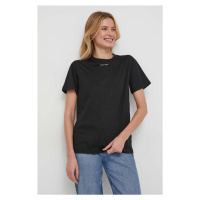 Bavlněné tričko Calvin Klein černá barva, K20K206967