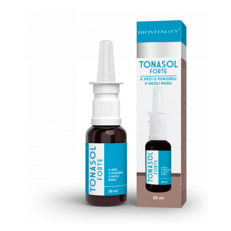 Topvet Tonasol Forte nosní kapky 30 ml Biovitality