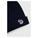 Čepice PS Paul Smith tmavomodrá barva, z tenké pleteniny, vlněná