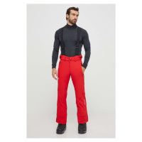 Lyžařské kalhoty Descente Swiss červená barva