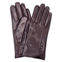 Semiline Woman's Women's Leather Gloves P8288