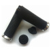 SRAM gripy - LOCKING GRIPS 100 mm - černá