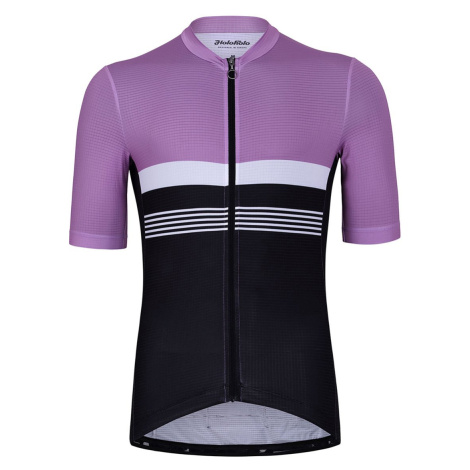 HOLOKOLO Cyklistický dres s krátkým rukávem - SPORTY - růžová/černá