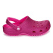 Crocs Classic Glitter Clog Růžová