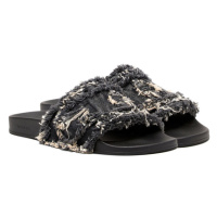 Pantofle diesel mayemi sa-slide d denim sandals black