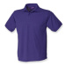 Henbury Pánské polo triko H400 Purple