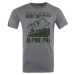 Alpine Pro Zebaro Pánské triko s krátkým rukávem MTSA862 monument