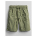 Zelené klučičí dětské kraťasy pull-on shorts