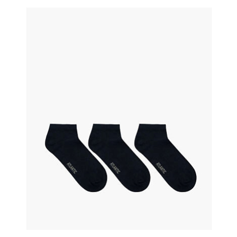 Pánské ponožky 3Pack - tmavě modré Atlantic
