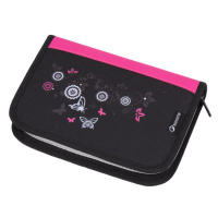 Školní penál CASE GALAXY 7 A pink-black