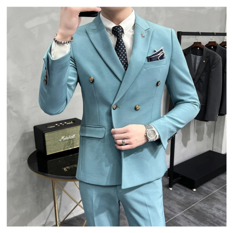 Trojdílný oblek 3v1 sako, vesta a kalhoty JF467 JFC FASHION