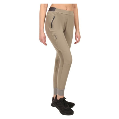 KILPI HEYES Dámské běžecké kalhoty, khaki, velikost