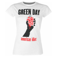 Tričko metal dámské Green Day - AMERICAN IDIOT HEART - PLASTIC HEAD - PHD12449G