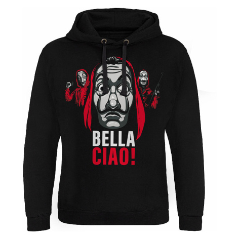 La Casa De Papel mikina, Bella Ciao! Hoodie Black, pánská HYBRIS