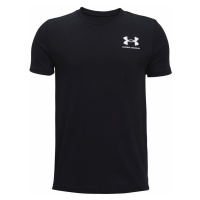 Dětské tričko Under Armour černá barva