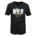 Minnesota Wild dětské tričko Frosty Center Ultra black