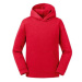 Red Authentic Russell Hooded Sweatshirt for Children