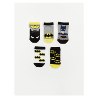 LC Waikiki Pack of 5 Batman Patterned Boys Booties Socks