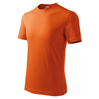 Dětské tričko jednoduché, oranžová