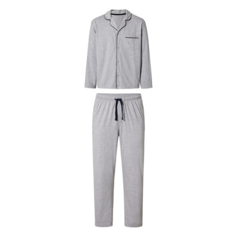 LIVERGY® Pánské pyžamo (šedá)
