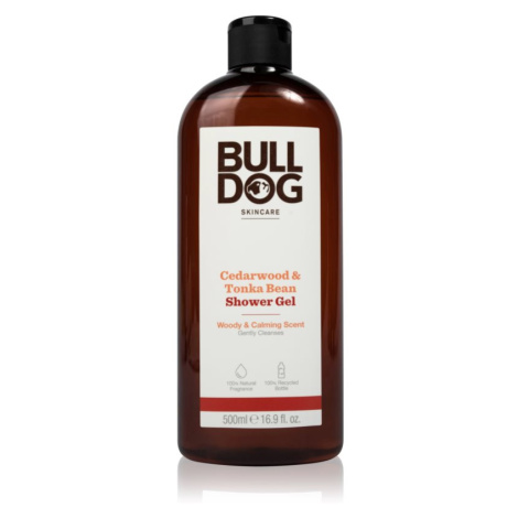 Bulldog Cedarwood and Tonka Bean sprchový gel pro muže 500 ml