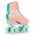 Rio Roller Script Children's Quad Skates - Peach / Green - UK:3J EU:35.5 US:M4L5