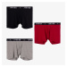 Boxerky Jordan Flight Cotton Core 3-Pack Boxer Brief Gym Red/ Black