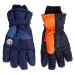 Yoclub Dětské zimní lyžařské rukavice REN-0301C-A150 Navy Blue