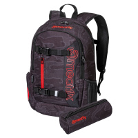 Meatfly batoh Basejumper Morph Black 22 L | Černá