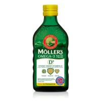 Omega 3 D+ 250 ml - Möller's