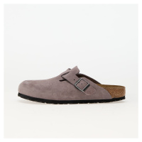 Tenisky Birkenstock Boston Leather Velvet Faded Purple