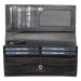 SEGALI Dámská kožená peněženka SG-27011 černá
