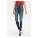 G-STAR Jeans - 3301 Mid Skinny Wmn Blue-Grey