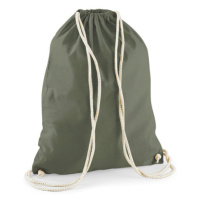 Westford Mill Bavlněný vak na záda WM110 Olive Green