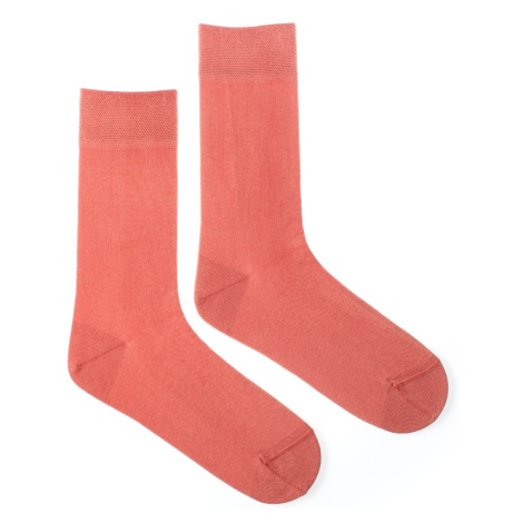 Ponožky Klasik terakotový Fusakle