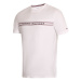 Tommy Hilfiger CLASSIC-CN SS TEE PRINT Pánské tričko, bílá, velikost