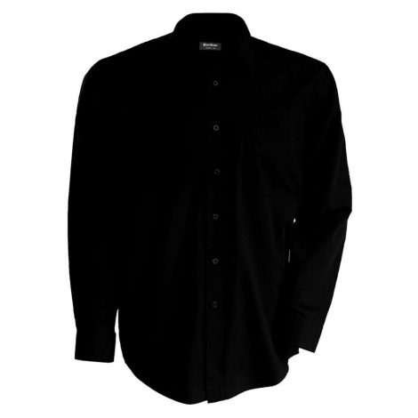 Pánská košile s dlouhým rukávem Jofrey – černá