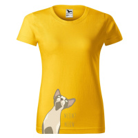 DOBRÝ TRIKO Dámské tričko SPHYNX Barva: Žlutá