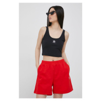 Top adidas Originals dámský, černá barva, HF3399-BLACK